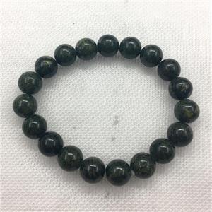 Stretch Jade bracelet, dye, approx 6mm, 28pcs per st