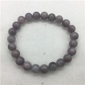 Stretch Jade bracelet, dye, approx 12mm dia, 16pcs per st
