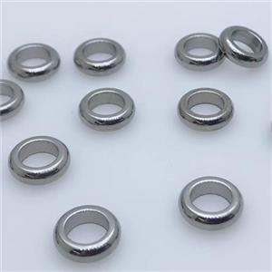 stainless steel beads, circle, approx 10mm