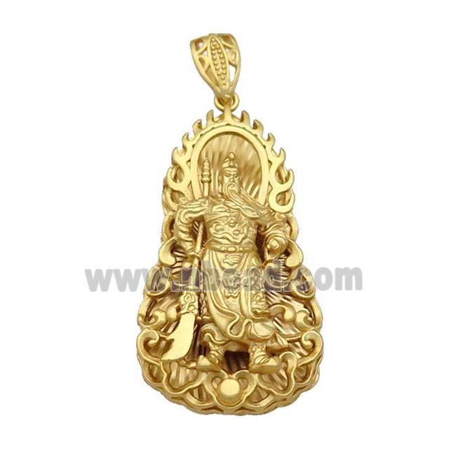 Copper Buddha Pendant Unfaded Duck Gold