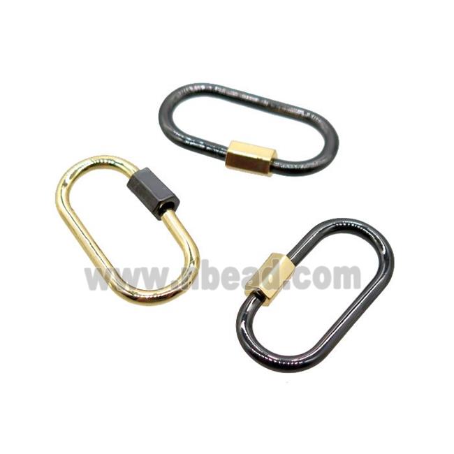 copper Carabiner locker, mix