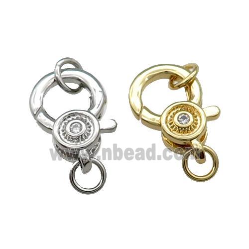 Copper Lobster Clasp Mixed