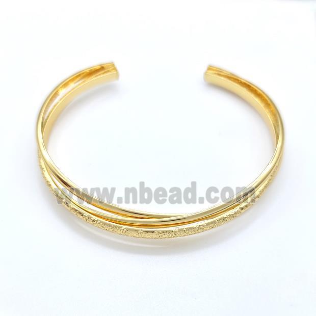 Copper Bangles Gold PLated
