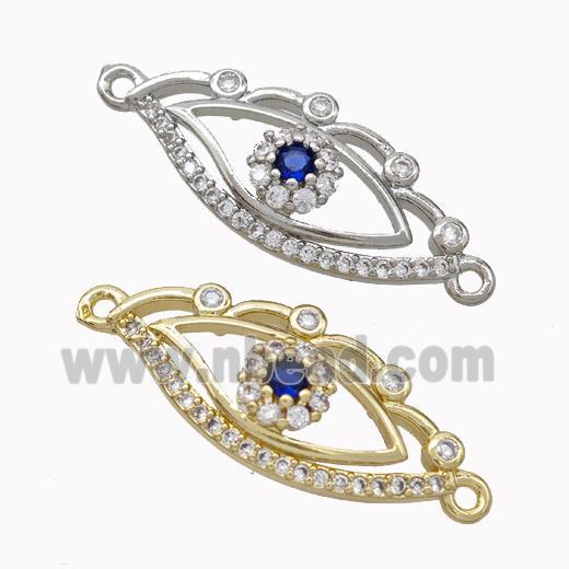 Copper Eye Connector Micropave Zirconia Mixed