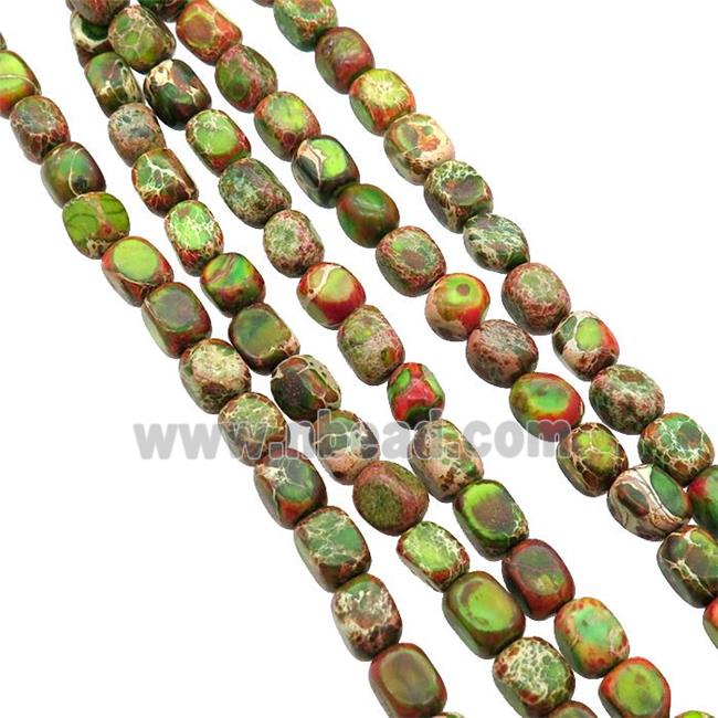 Multicolor Imperial Jasper Beads Freeform