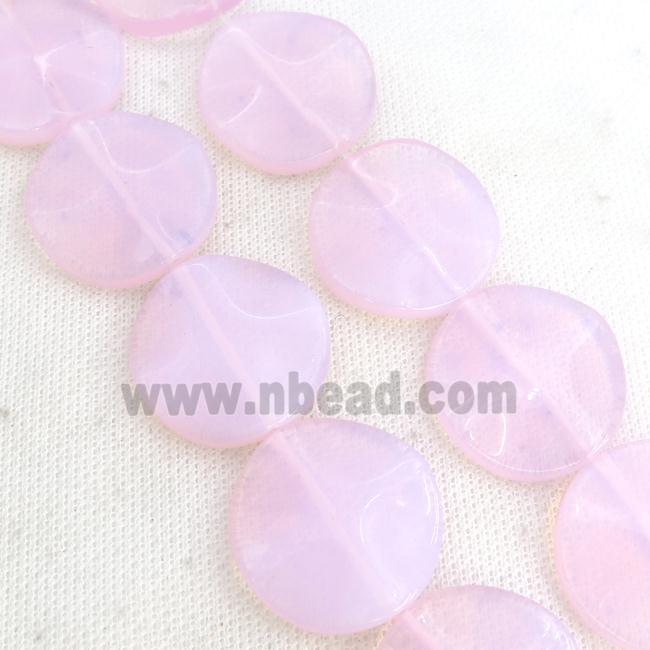 Pink Opalite Beads Circle