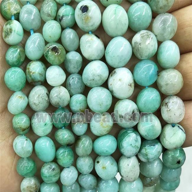 Natural Australian Chrysoprase Beads Chip Freeform