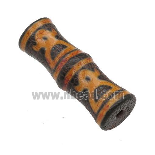 tibetan style Agate bamboo Beads