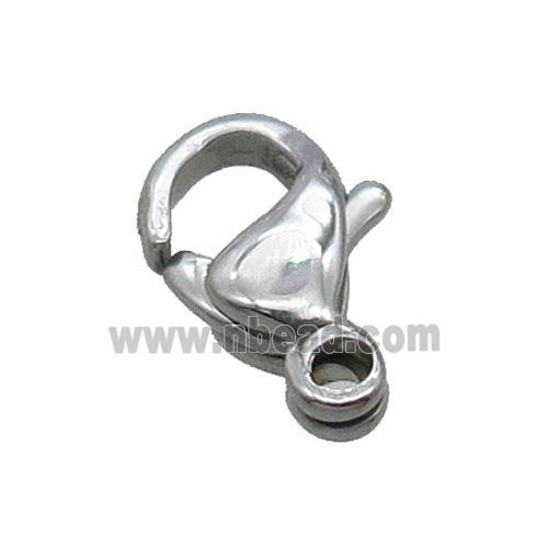 raw stainless steel Lobster Clasp
