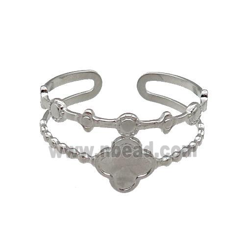 Raw Stainless Steel Ring
