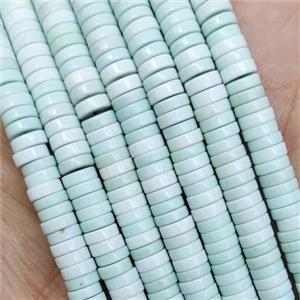 Oxidative Agate Heishi Spacer Beads, approx 4mm