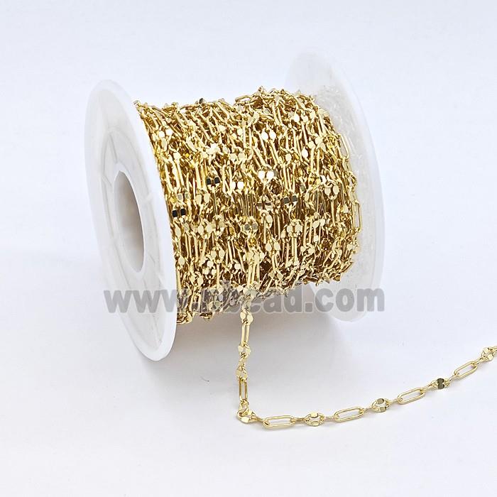 Copper Chain, Gold Plated