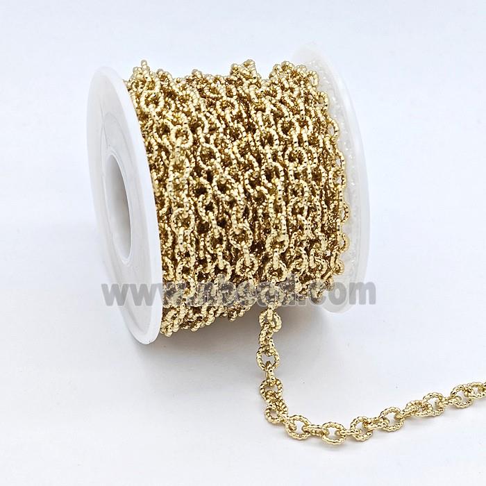 Copper Chain, Gold Plated