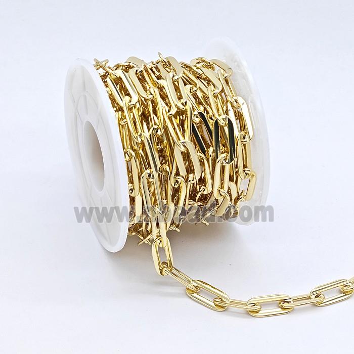 Copper Chain, Gold Plated
