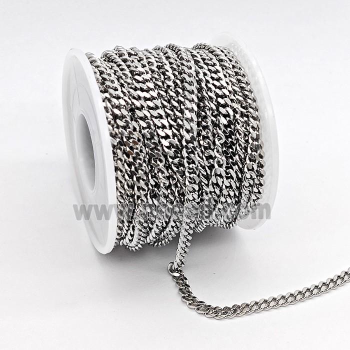 Copper Chain, Platinum Plated