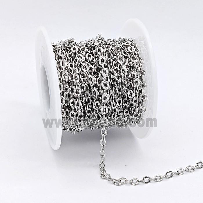 Copper Chain, Platinum Plated