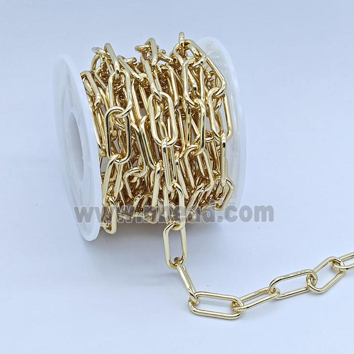 Copper Chain, Gold Plated