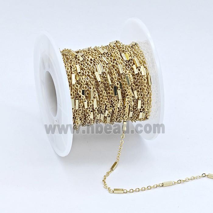 Copper Chain, Gold Plated