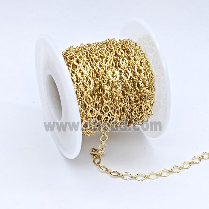 Copper Chain, Gold Plated