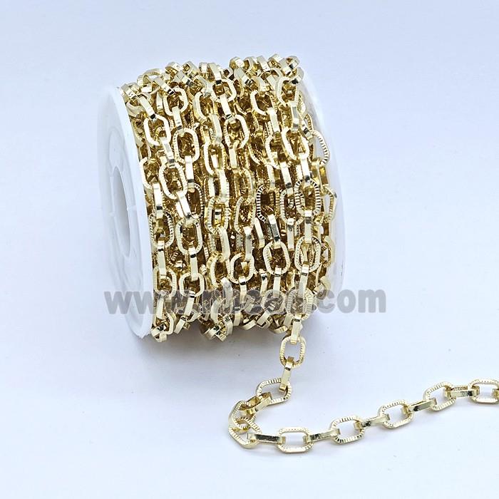 Copper Chain, Gold Plated