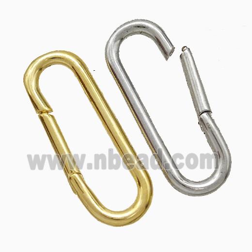 Copper Carabiner Clasp Mixed