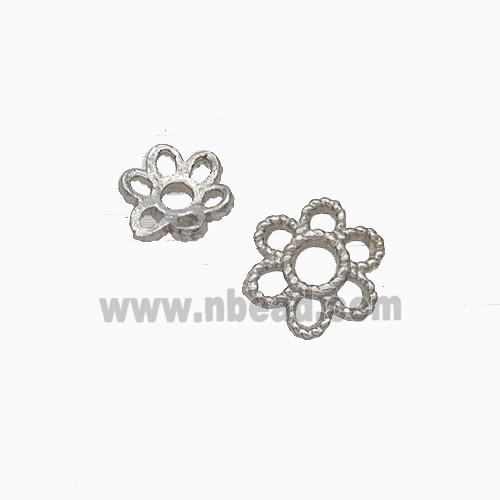 Copper Beadcap Platinum Plated