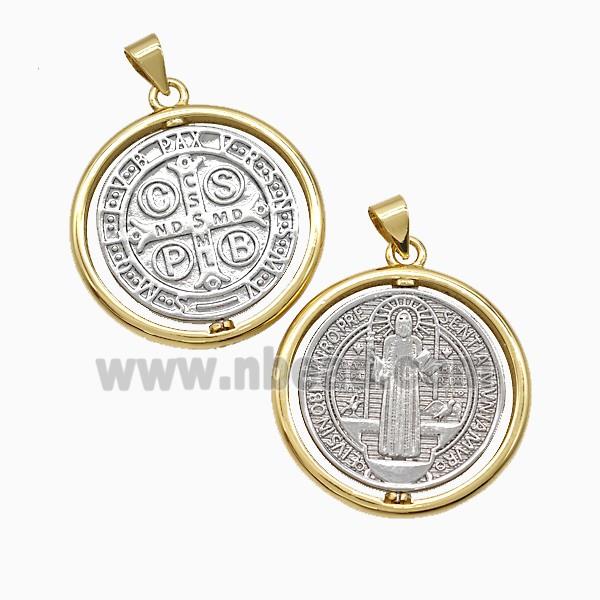 Jesus Charms Copper Pendant CSPB Gold Platinum Plated
