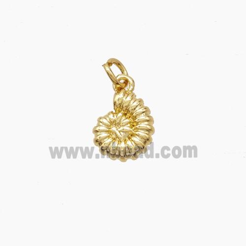 Copper Bead, Gold Plated