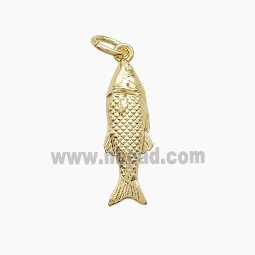 Copper Pendant, Gold Plated