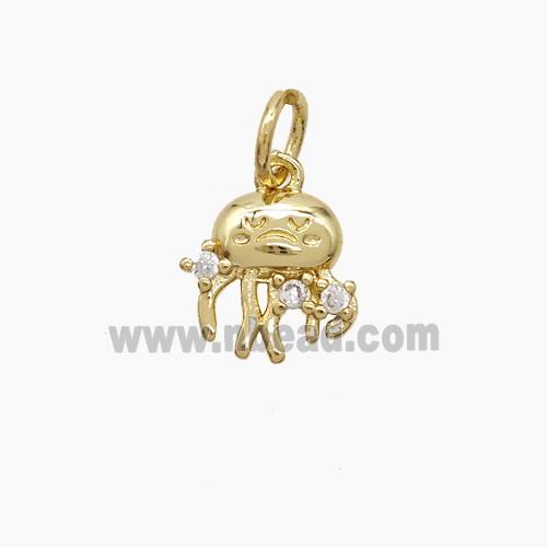 Copper Pendant, Gold Plated