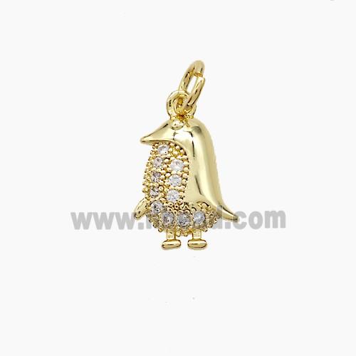 Copper Pendant, Gold Plated