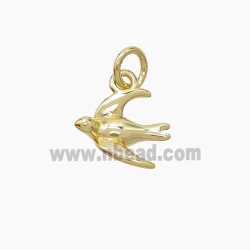 Copper Pendant, Gold Plated
