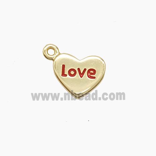 Copper Pendant, Gold Plated
