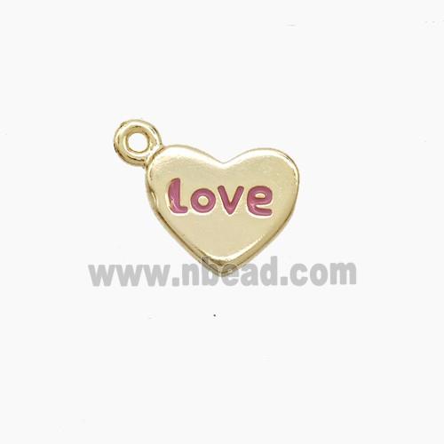 Copper Pendant, Gold Plated