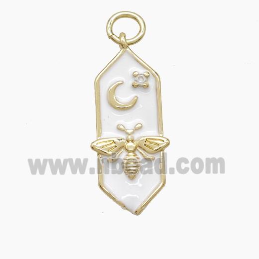 Copper Pendant, Gold Plated