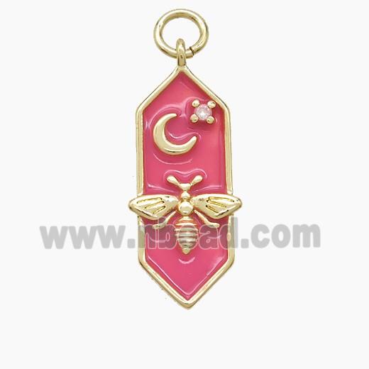 Copper Pendant, Gold Plated