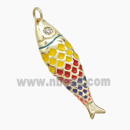 Copper Pendant, Gold Plated