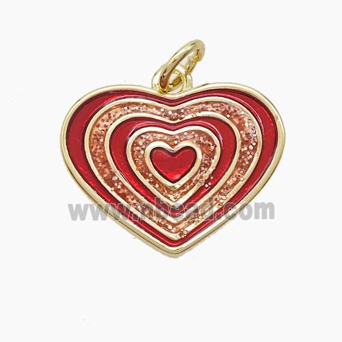 Copper Pendant, Gold Plated