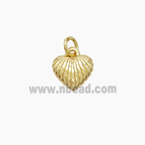 Copper Pendant, Gold Plated