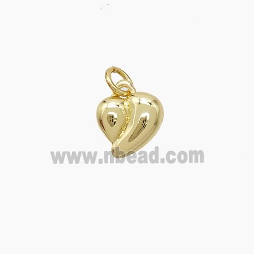 Copper Pendant, Gold Plated
