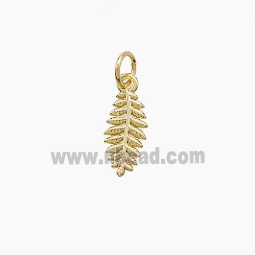 Copper Pendant, Gold Plated