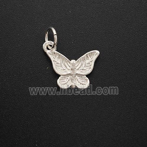 Copper Pendant, Silver Plated
