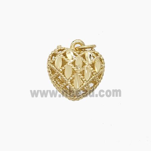 Copper Pendant, Gold Plated
