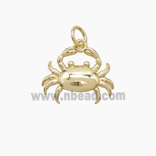 Copper Pendant, Gold Plated