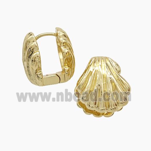 Copper letter Pendant, Gold Plated