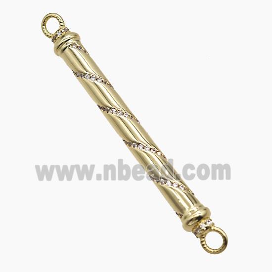 Enamel Copper Pendant, Gold Plated