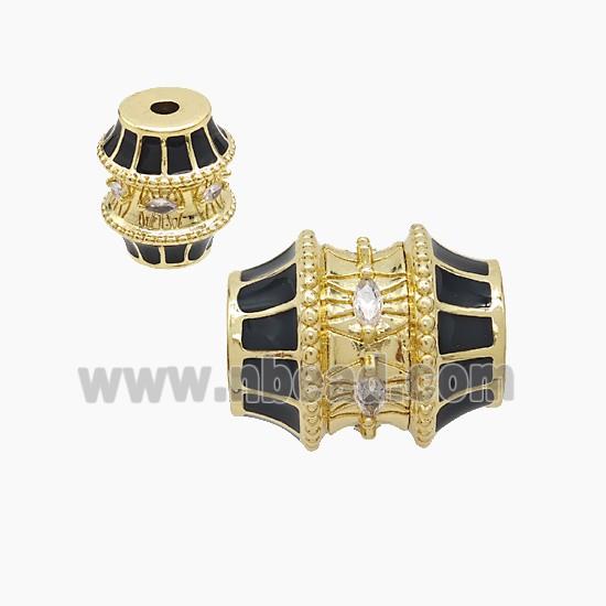 Enamel Copper Connector, Gold Plated