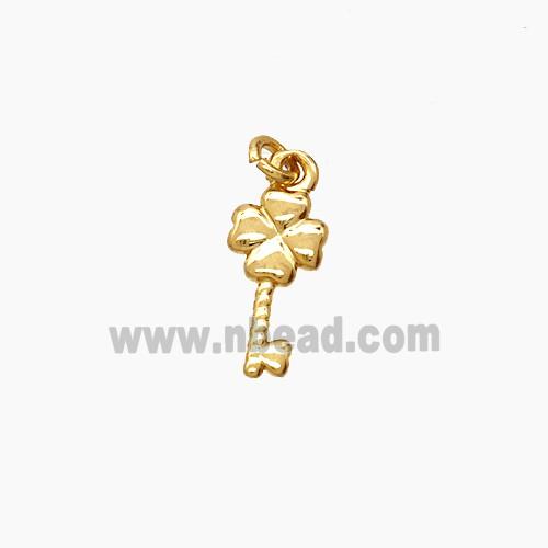Copper Pendant, Gold Plated