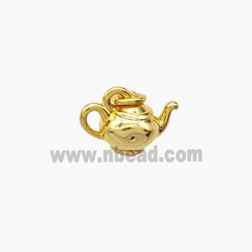 Copper Pendant, Gold Plated
