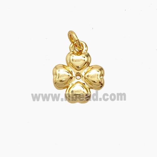 Copper Pendant, Gold Plated
